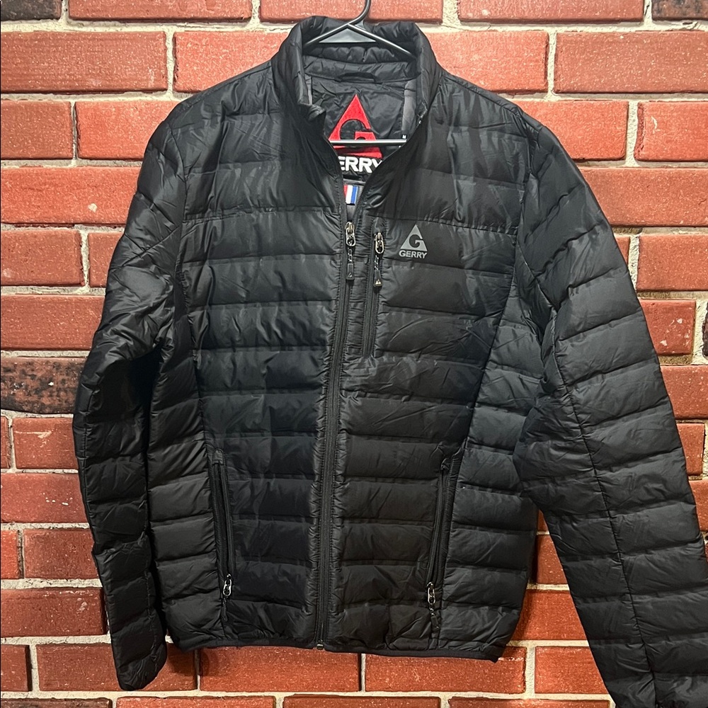 Gerry Weber Men's Quilted Black Puffer Coat